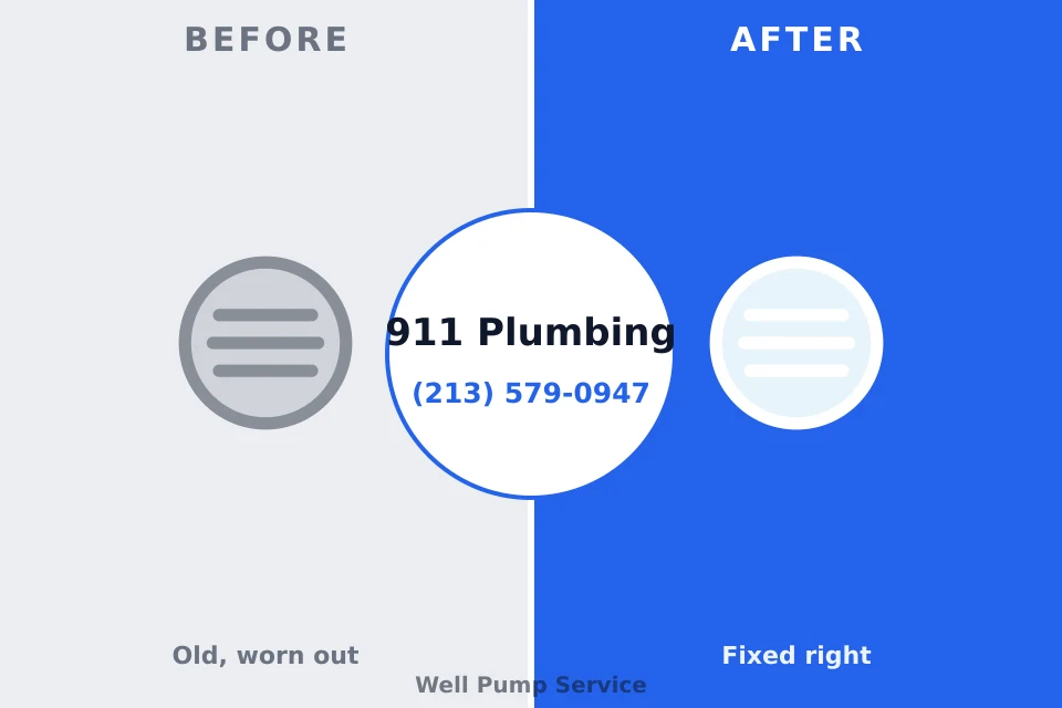 Before and after: plumbing repair Hoquiam, WA